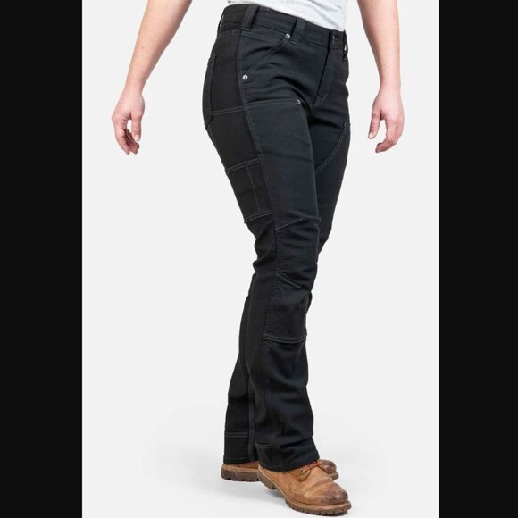 NWT Dovetail Workwear Britt Utility Pant Black Size 8/30 - Picture 3 of 7